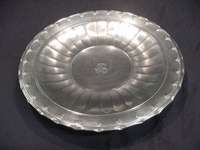 OLD COLONIAL BY TOWLE STERLING SILVER CAKE PLATE FOOTED #93221 12 