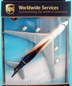   Parcel Service Worldwide Boeing 747 Plane 1/500 Scale Diecast Mint