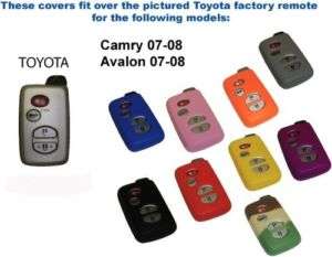 NEW TOYOTA VENZA SMART KEY FOB REMOTE COVER YELLOW  