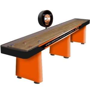   State OSU Cowboys New Pro 14ft Shuffleboard Table