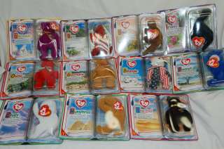 Ty Beanie Baby Complete Set Ronald McDonald House Charities 2000 NEW 