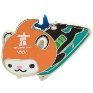  2010 Winter Olympics Sledding Miga Collectible Pin Sports 