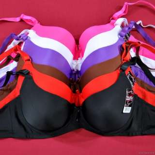   Full Coverage Underwire T Shirt Bras 34 36 38 40 42 44 D #525  