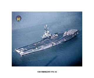 USS Oriskany CVA 34   MIGHTY O Naval Ship Photo Print, USN Navy 