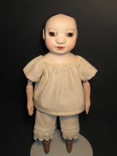 Izannah Walker Style Folk Art Doll  