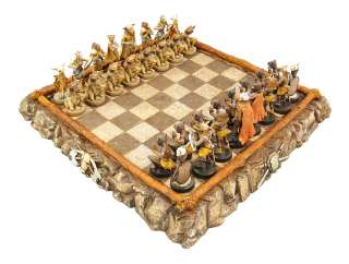 Barbarian Animal Warriors Chess Set Pieces Only  