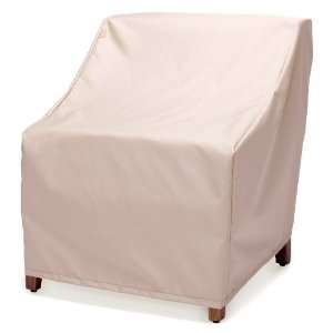  Single Outdoor Club Chair Cover in Taupe   Sunbrella 