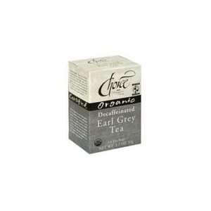   Teas Earl Grey Decaf Organic Tea (3x16 bag) By Choice Organic Teas