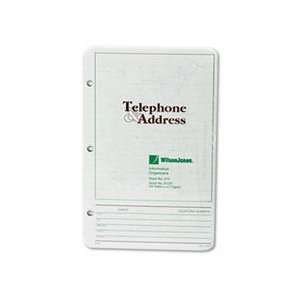 Looseleaf Phone/Address Book Refill, 5 1/2 x 8 1/2, 80 