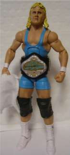 AWA World Heavyweight CUSTOM PAINTED action figure belt WWE LJN WWF 