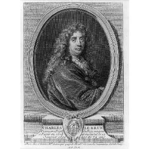   Charles LeBrun,1619 1690,French painter,art theorist