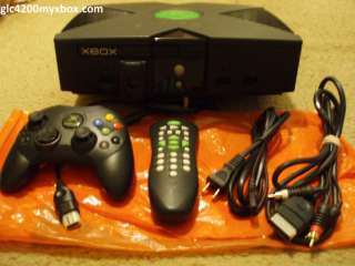 Original xbox, Controller DVD Remote and Hook Ups 091001212820  