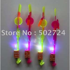  led lighted up toy arrow helicopter space flying 