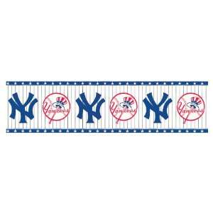  Sanitas NY Yankees Wallpaper Border FB075261B Everything 