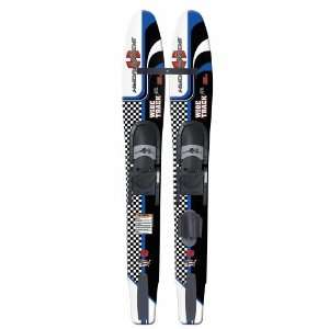    Wide Track Combo Water Skis with Slide Bindings