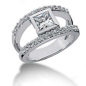   Ct. DIAMOND wedding ring gold E VVS1 diamonds ring: Everything Else