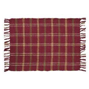    Russet Rib Weave Woven Cotton Placemats (Set of 2)